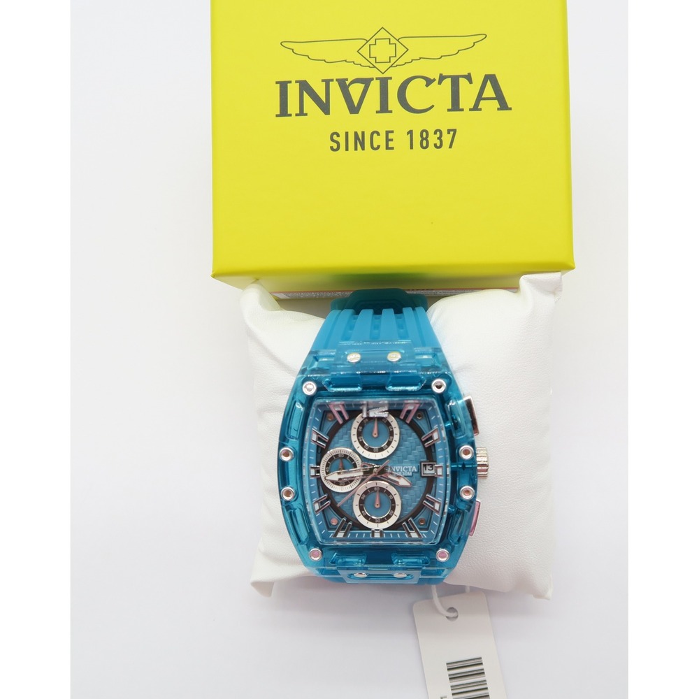 Invicta S1 Rally Allogrip Mens Chronograph Blue Watch 70141 New